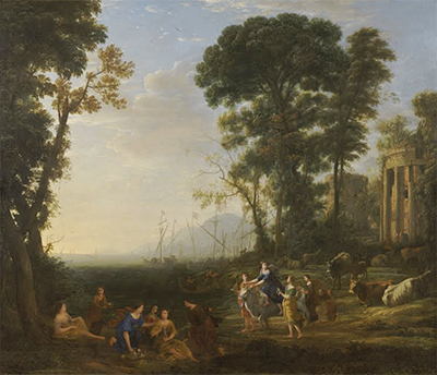 Coast Scene with Europa and the Bull Claude Lorrain